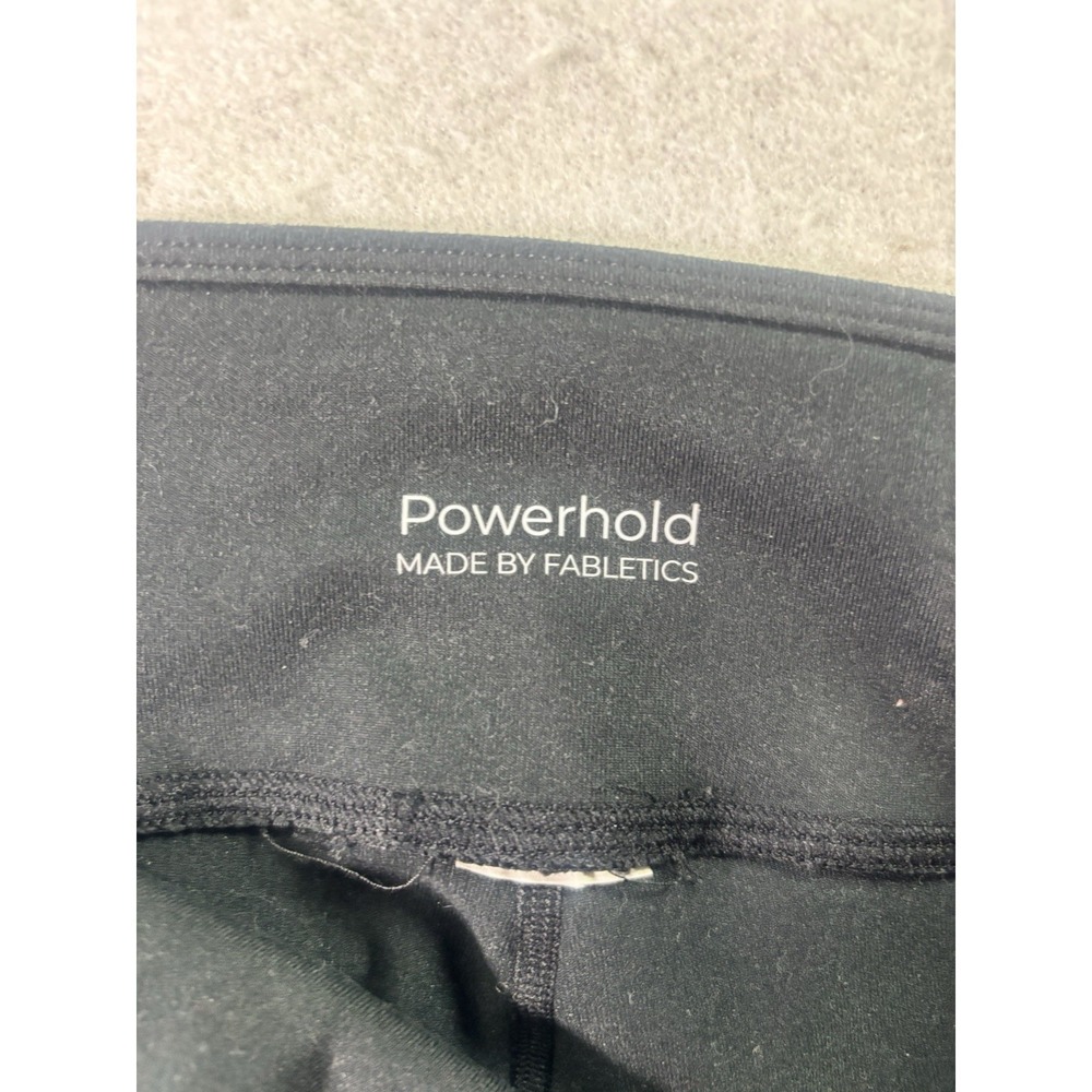 Fabletics Powerhold Leggings Mid Waisted Work Out Yoga Pants 25" Womens Medium - Picture 8 of 8
